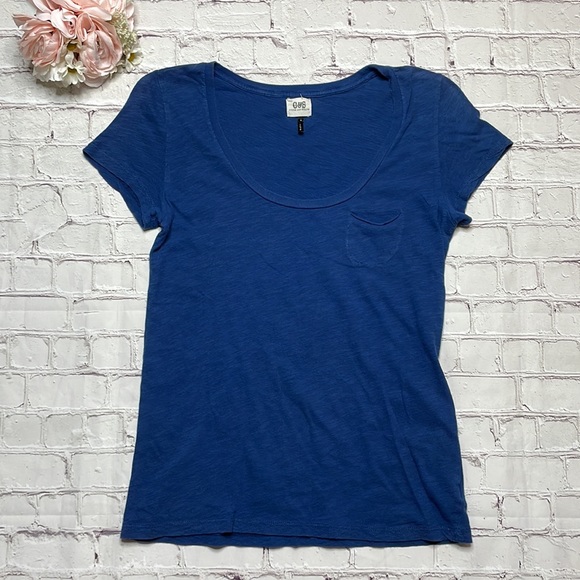 Check & Stripes Blue Short Sleeve Tee - Picture 4 of 7